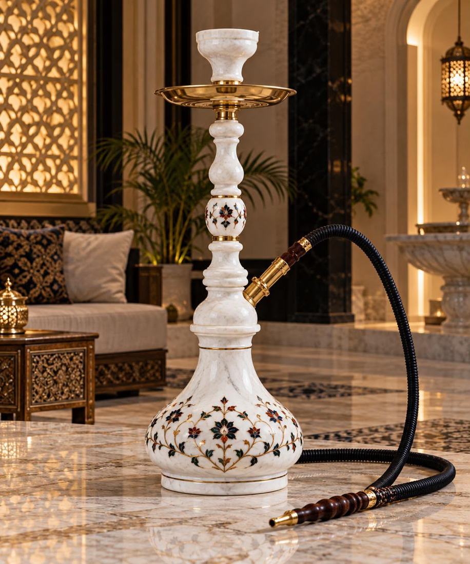 Marble Hookah: handcrafted marble, made to order